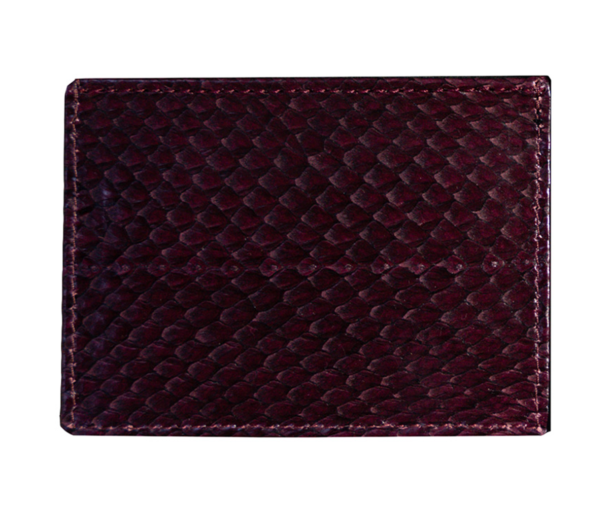 Bordeaux Circular Cardholder