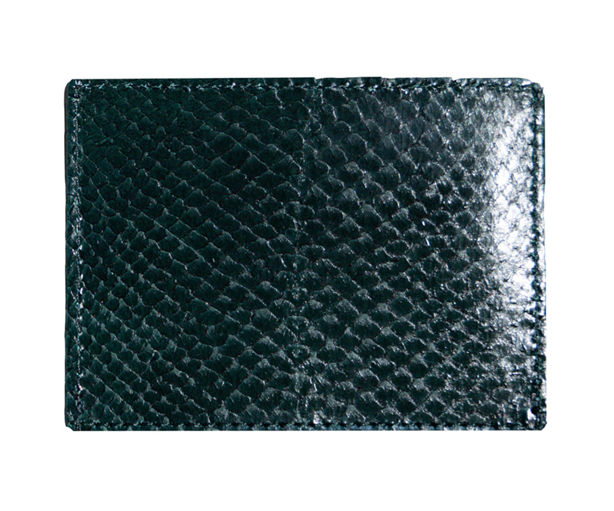 Deep Green Circular Cardholder
